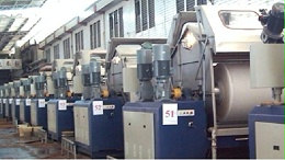 卷染機電氣控制設(shè)計，無錫三盛攻克帳篷布卷染機“淺頭子”通病