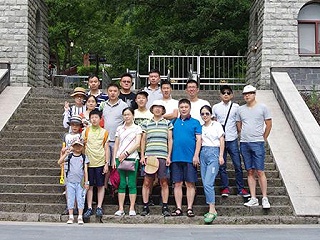 三盛員工浙西大峽谷旅游合影