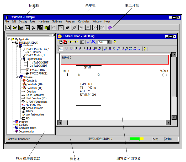 TWIDO系列PLC編程軟件TWIDOSOFT V3.5